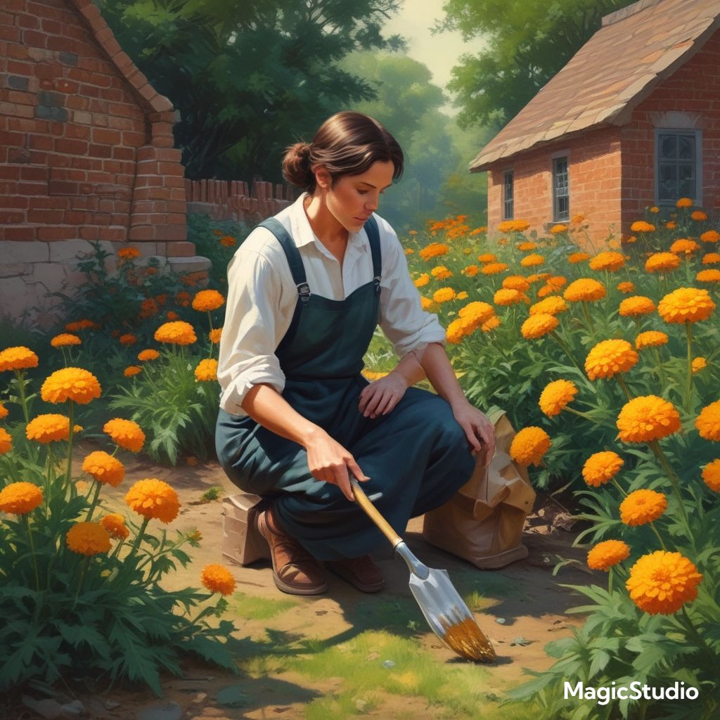 गेंदा (Marigold) gardening